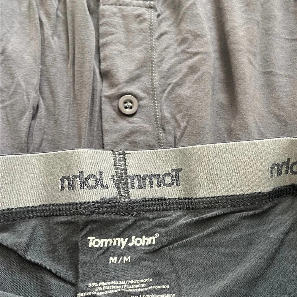 Tommy John Men's Gray Boxer Briefs